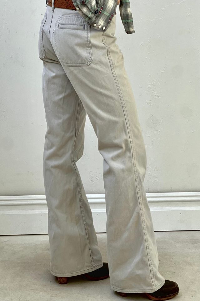 Vintage Levi's Grey Corduroy Flare Pants Selected by Anna Corinna #2