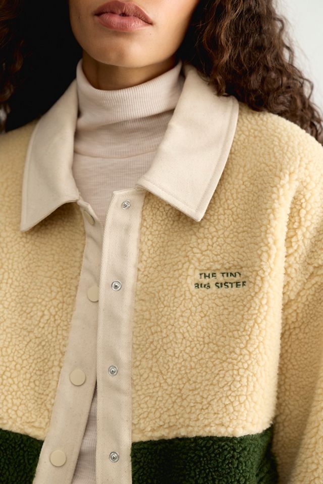 The Tiny Big Sister Color-Blocked Fleece Jacket #3