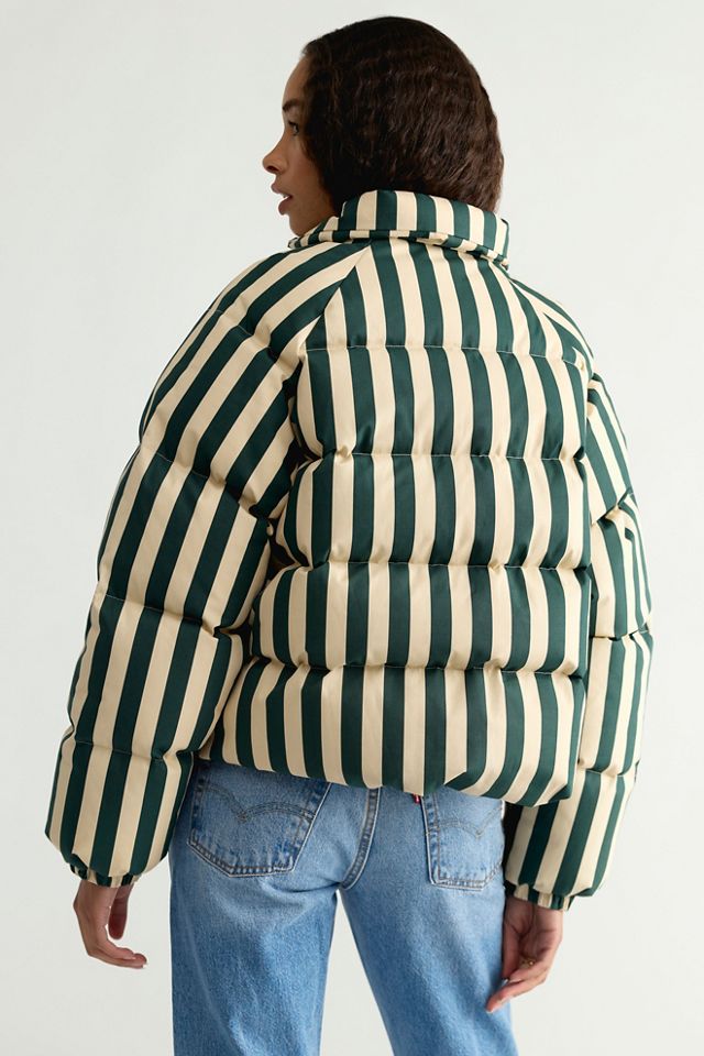 The Tiny Big Sister Striped Puffer Jacket #1