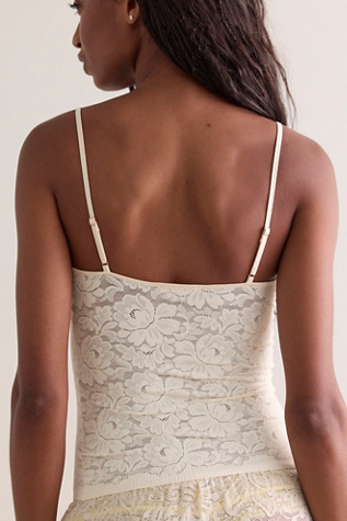 Женский топ Intimately Smooth Talking Lace Cami, цвет: Состаренная слоновая кость — фото 2