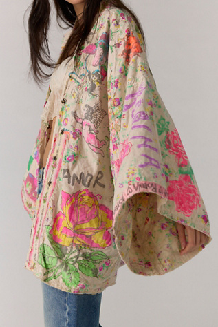 Magnolia Pearl Quilted Daigo Duster Jacket at Free People