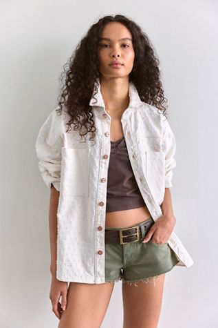 OneTeaspoon Daria Drilled Button Down Shirt