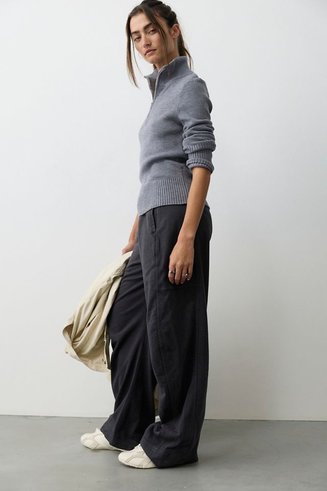 Spotlight Sweatpant Barrel Trousers #2