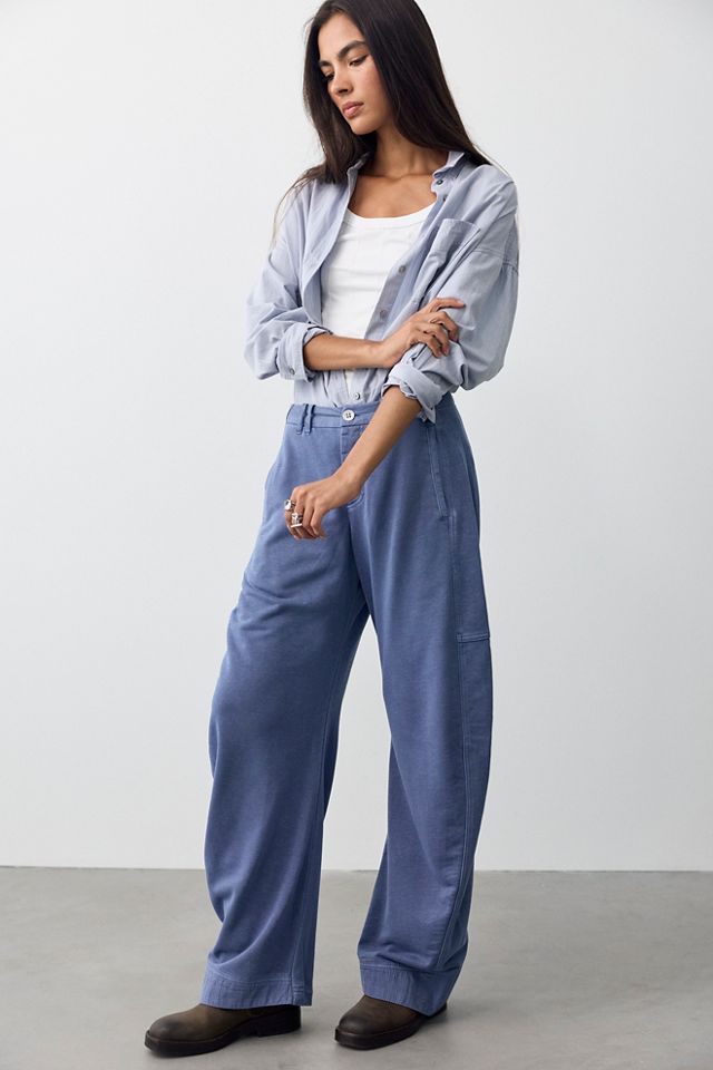 Spotlight Knit Barrel Trousers #2