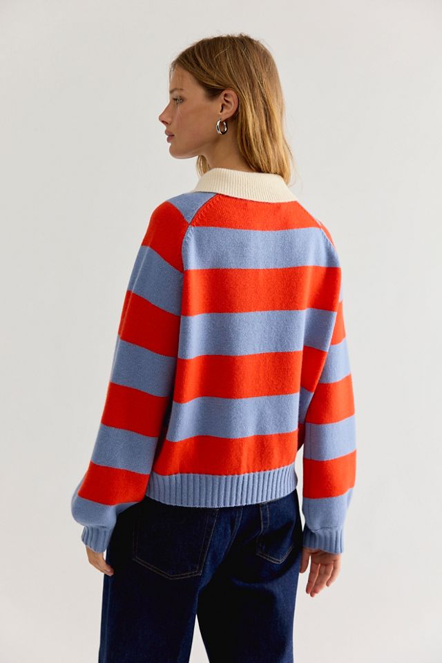 The Tiny Big Sister Frank Striped Polo #1
