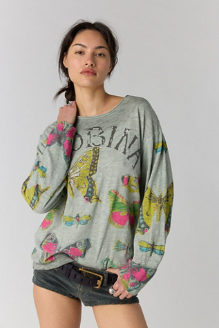 Magnolia Pearl Butterfly Ensemble Viggo Long-Sleeve Tee