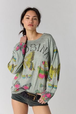 T-shirt Viggo à manches longues Butterfly Ensemble Magnolia Pearl