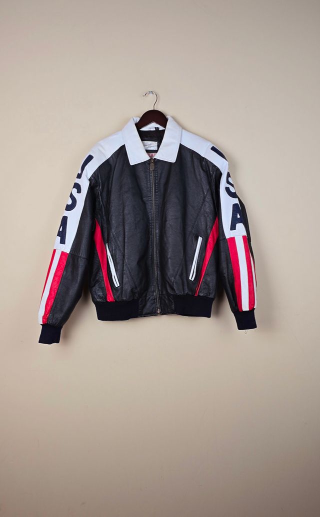 Vintage Michael Hoban USA Leather Jacket Selected By The Igala NYC #1