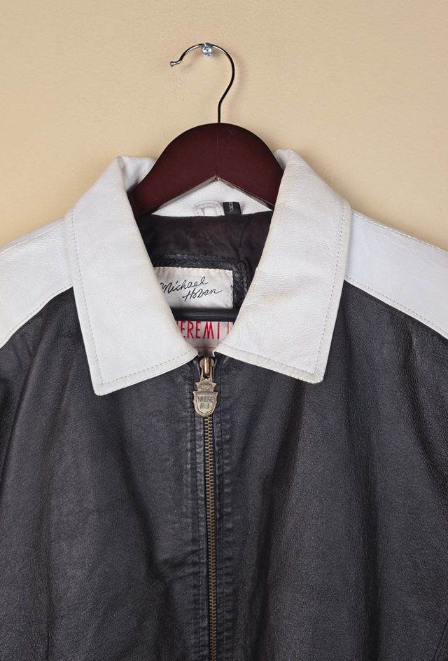 Vintage Michael Hoban USA Leather Jacket Selected By The Igala NYC #2