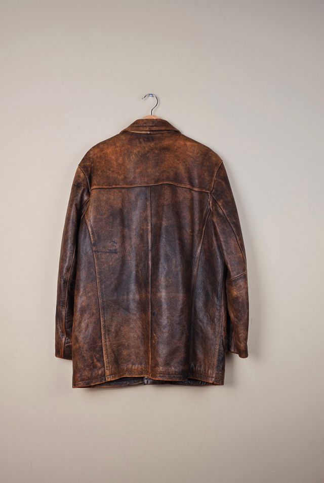 90s Vintage Kenneth Cole Leather Jacket Selected By The Igala NYC