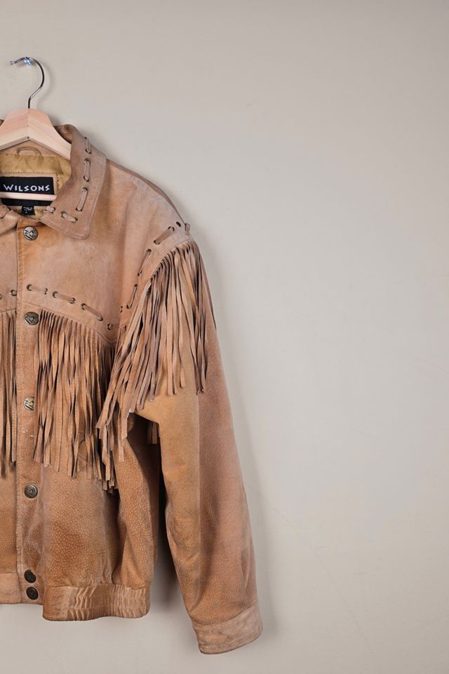 80s Vintage Western Suede Leather Jacket Selected By The Igala NYC #1
