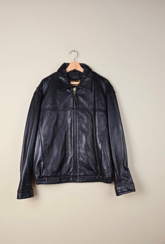 90s Vintage Marc New York Leather Jacket Selected By The Igala NYC