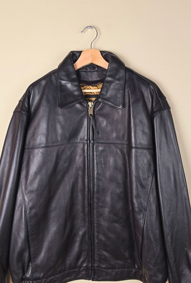 90s Vintage Marc New York Leather Jacket Selected By The Igala NYC #1