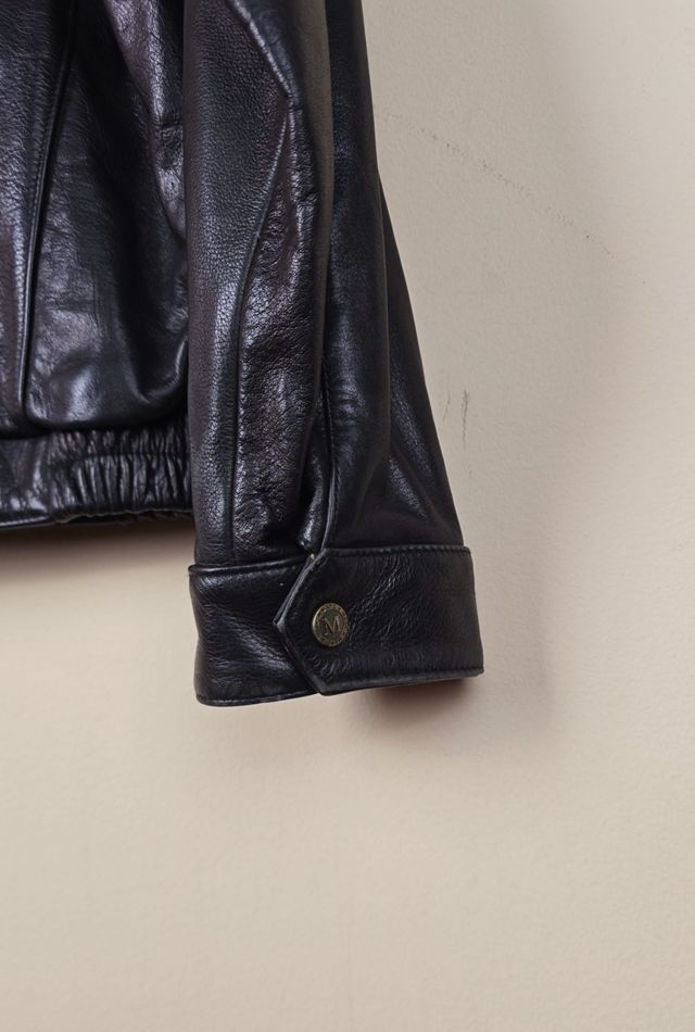 90s Vintage Marc New York Leather Jacket Selected By The Igala NYC #3