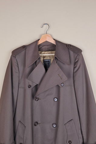 Vintage Fall/Winter 2002 Runway Christian Dior Trench Coat Selected By The Igala NYC