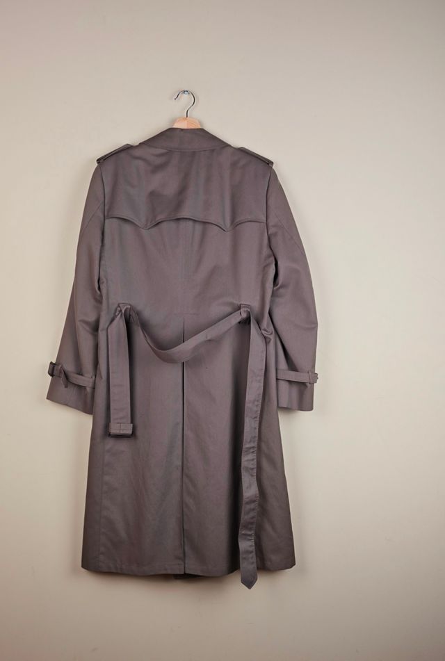 Vintage Fall/Winter 2002 Runway Christian Dior Trench Coat Selected By The Igala NYC #3