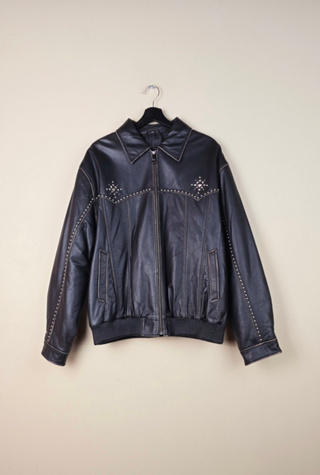 90s Vintage Cripple Creek Leather Jacket Selected By The Igala NYC