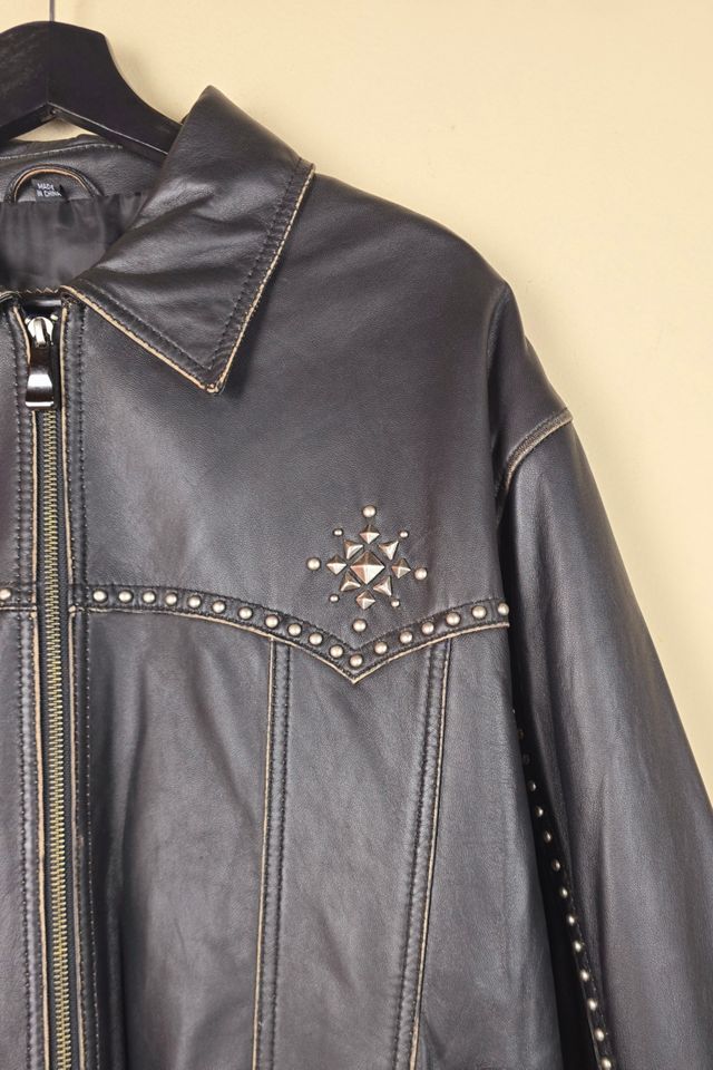 90s Vintage Cripple Creek Leather Jacket Selected By The Igala NYC #2