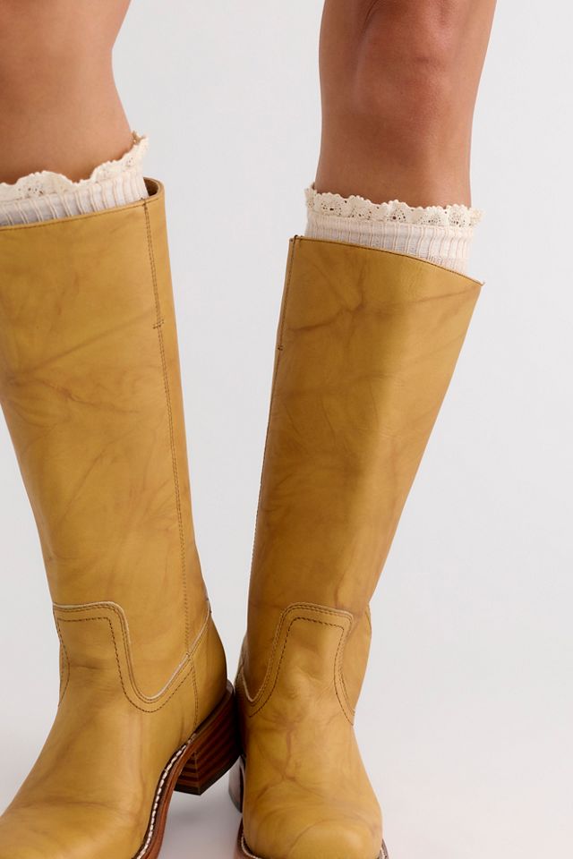 Chaussettes hautes unies Misty #2
