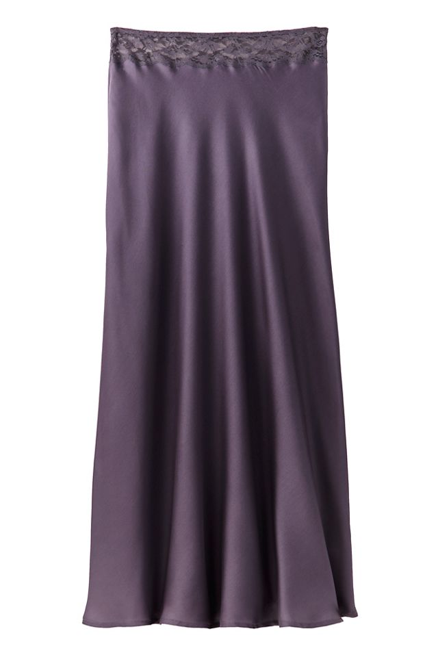 Valeria Midi Slip Skirt #3