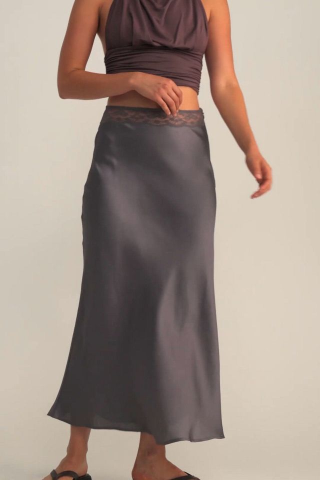Valeria Maxi Slip Skirt thumbnail 2