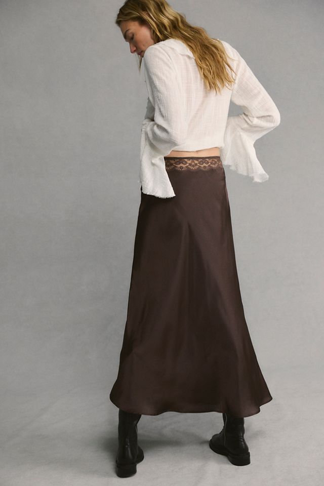 Valeria Maxi Slip Skirt #1