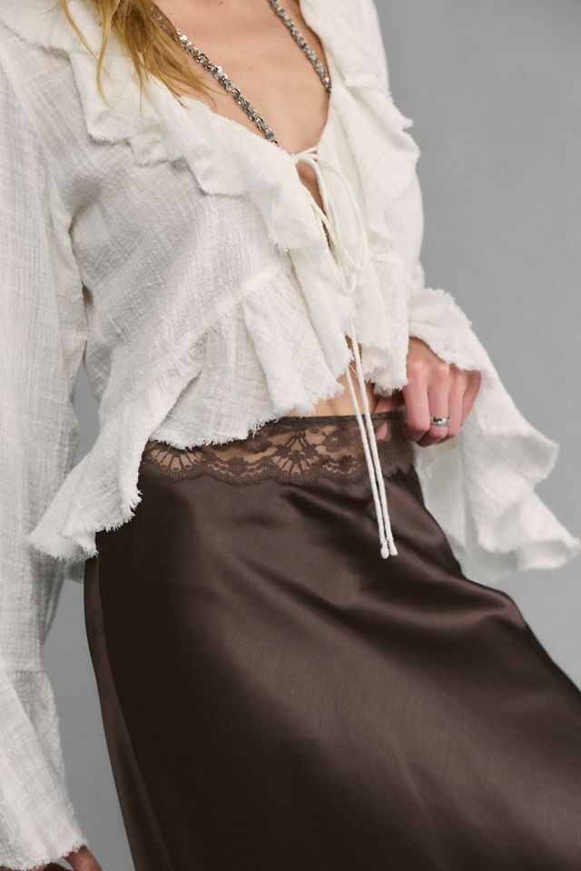 Valeria Maxi Slip Skirt #3
