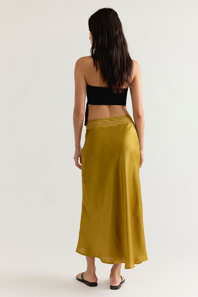 Valeria Midi Slip Skirt #3