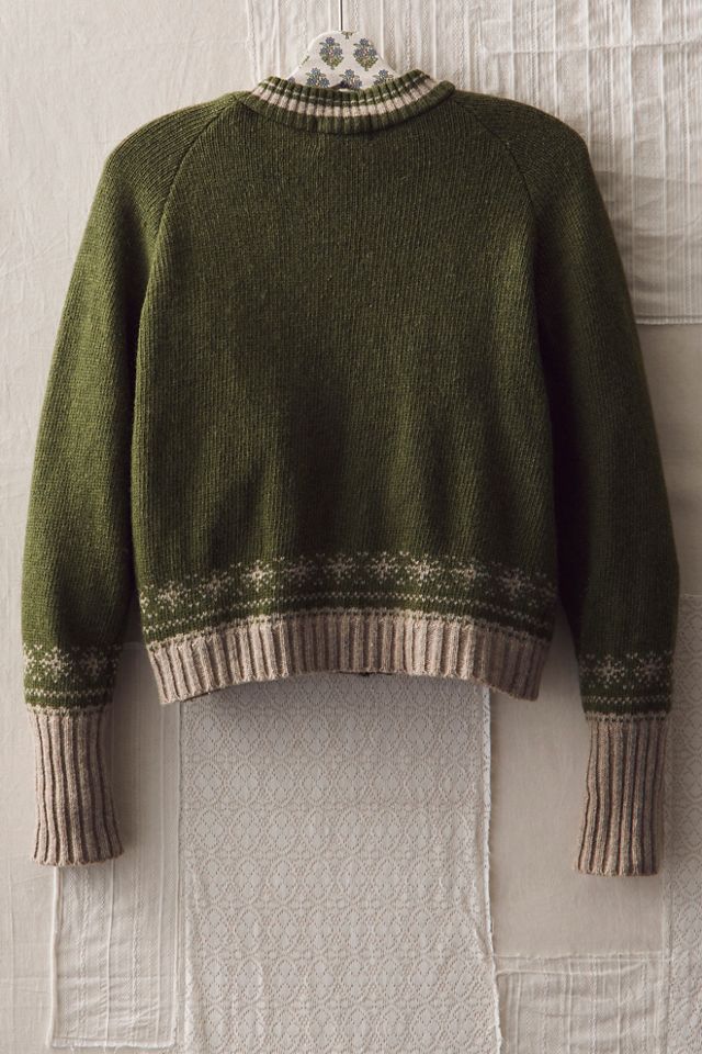 FP MART: Vintage: The Originals Cropped Wool Fairisle Sweater #1