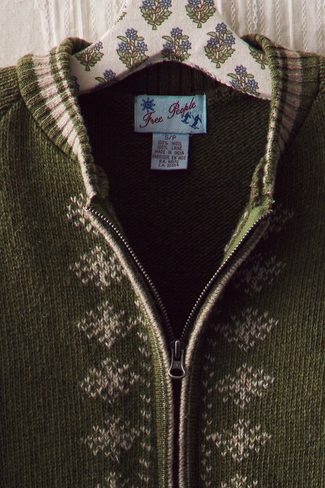 FP MART: Vintage: The Originals Cropped Wool Fairisle Sweater #2