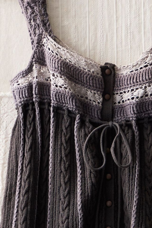 FP MART: Vintage: The Originals Crocheted Knit Tank Top #2