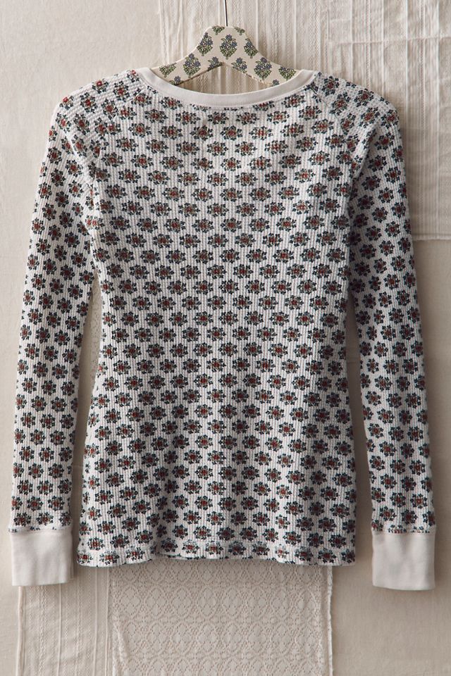 FP MART: Vintage: The Originals Floral Waffle Thermal #1