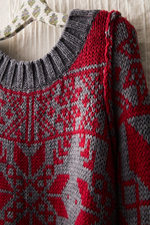 FP MART: Vintage: The Originals Cropped Fairisle Sweater #2