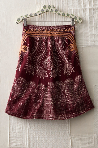FP MART: Vintage: The Originals Batik Midi Skirt