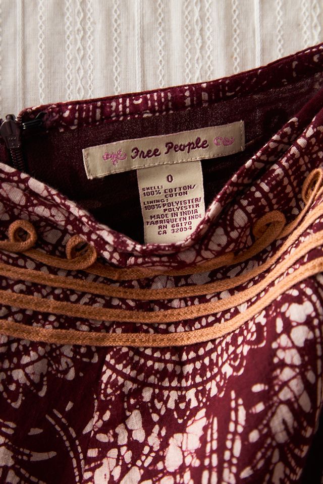 FP MART: Vintage: The Originals Batik Midi Skirt #3