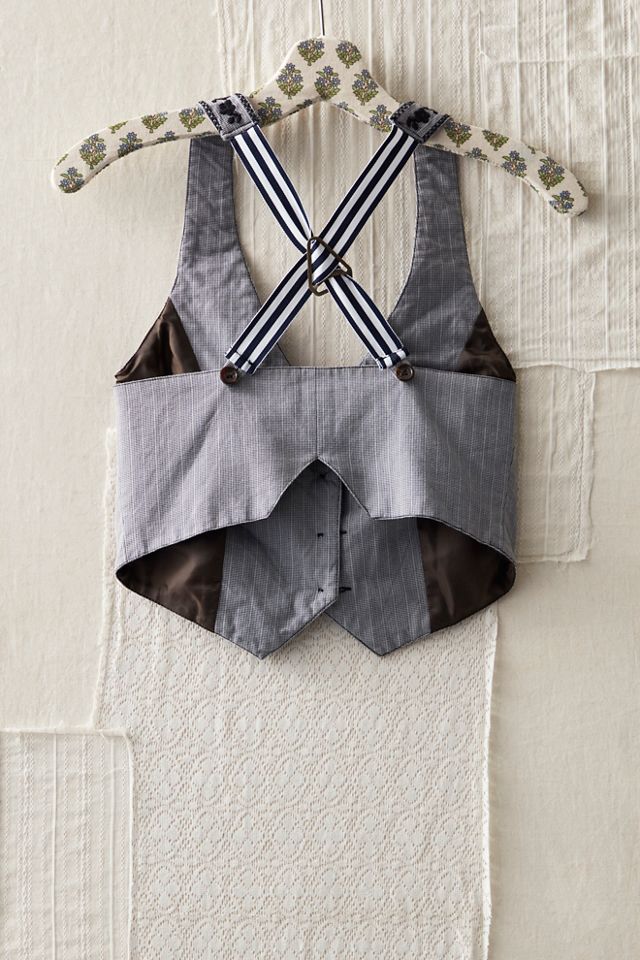 FP MART: Vintage: The Originals Menswear Vest With Embroidery #1