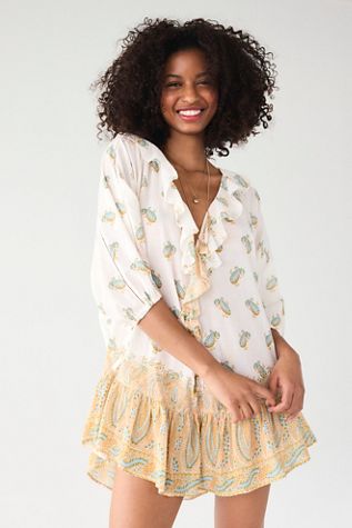 BOTEH Jardin Frill Mini Dress