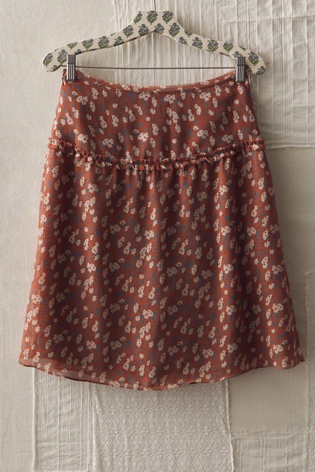 FP MART: Vintage: The Originals Floral Knee-Length Skirt #1