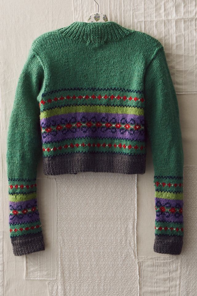FP MART: Vintage: The Originals Cropped Fair Isle Sweater #1