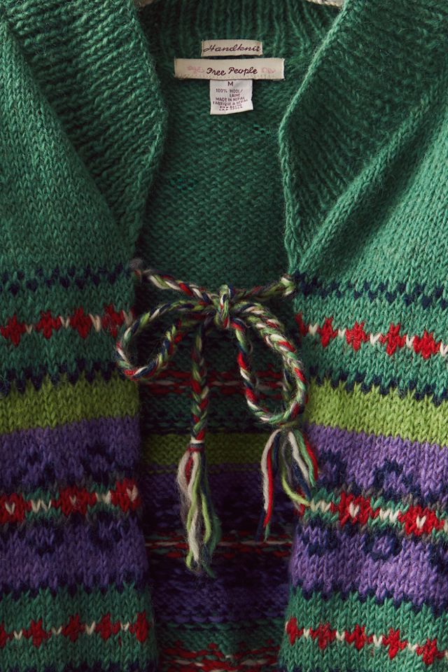 FP MART: Vintage: The Originals Cropped Fair Isle Sweater #2