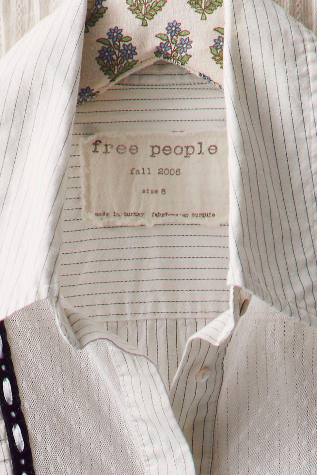 FP MART: Vintage: The Originals Menswear Pinstripe Button Down #3