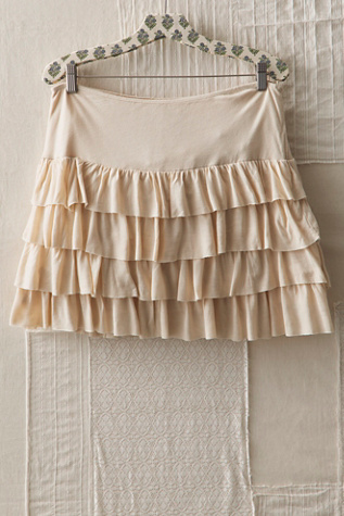 FP MART: Vintage: The Originals Tiered Mini Skirt
