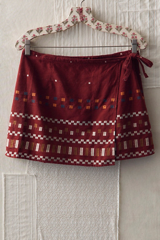 FP MART: Vintage: Mini-jupe portefeuille The Originals