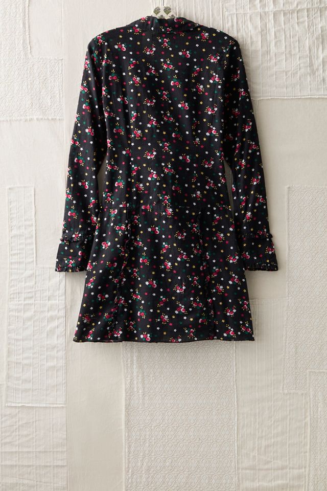FP MART: Vintage: The Originals Floral Button-Down Shirt Mini Dress #1