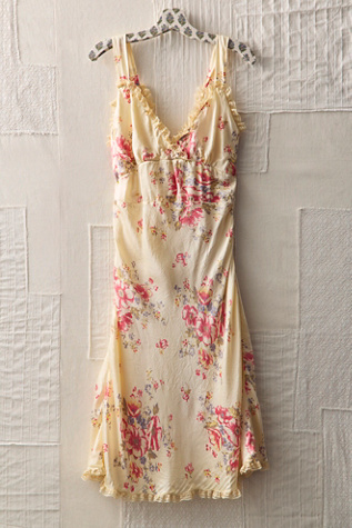 FP MART: Vintage: The Originals Silk Slip Dress
