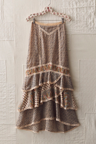 FP MART: Vintage: The Originals Tiered Maxi Skirt