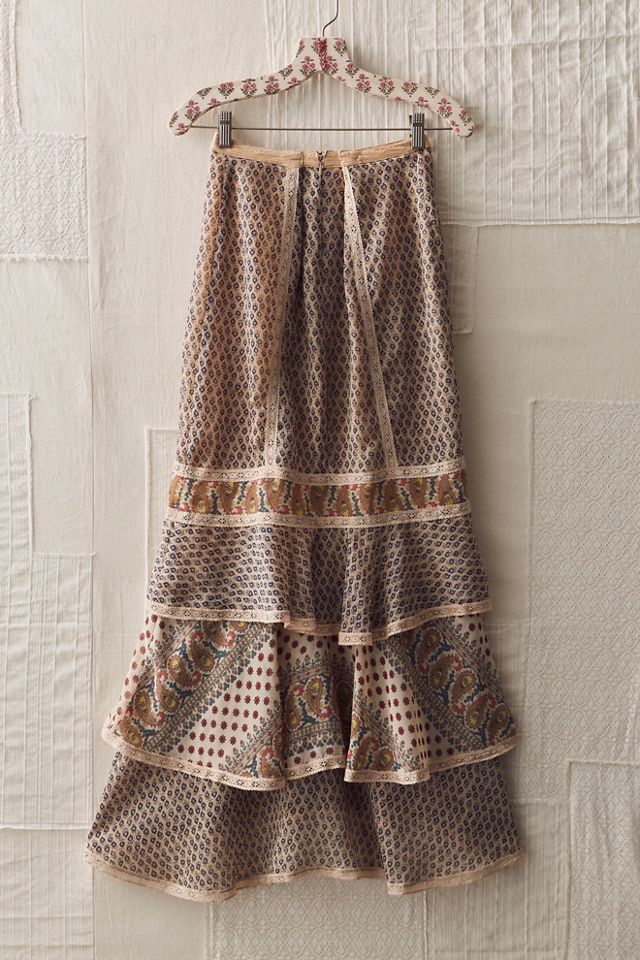 FP MART: Vintage: The Originals Tiered Maxi Skirt #1