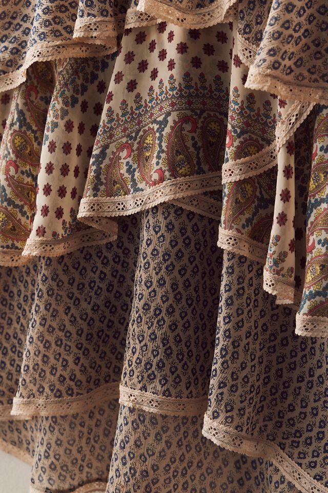FP MART: Vintage: The Originals Tiered Maxi Skirt #2