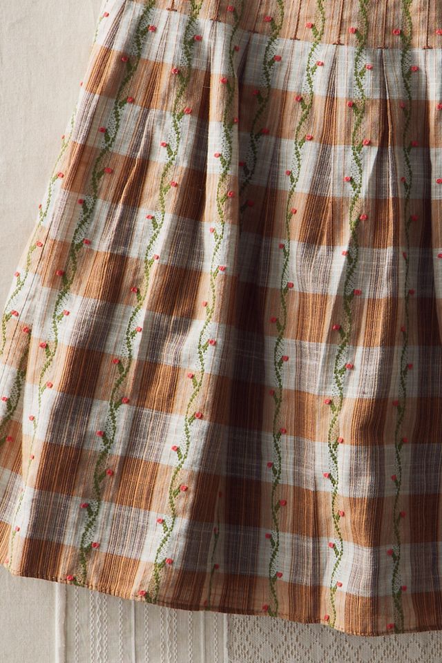 FP MART: Vintage: The Originals Embroidered Pleated Mini Skirt #2