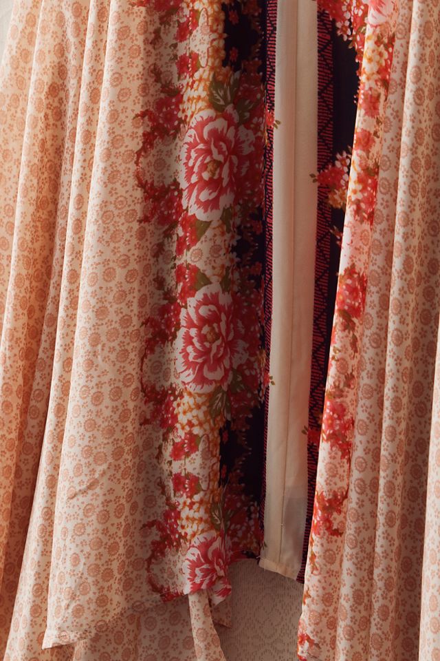 FP MART: Vintage: The Originals Asymmetrical Floral Midi Skirt #2